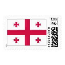 Georgia Flag postage by worldflagtshirts Georgia Flag postage