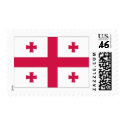 Georgia Flag postage by worldflagtshirts Georgia Flag postage