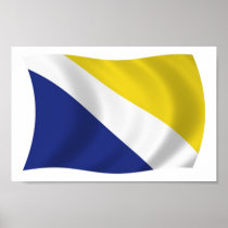 Georgia Flag Poster Print