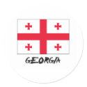 Georgia Flag stickers