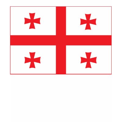 Georgia Flag T-shirt by FlagTshirts
