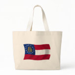 Georgia Flag Tote Bag