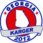 Georgia Fred Karger Photo Cut Out