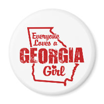 Georgia Girl magnets by magarmor Georgia Girl magnets