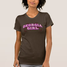 Georgia Girl (ornate, dark) T Shirts