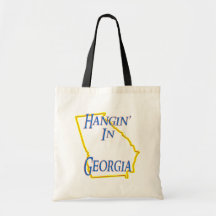 Georgia - Hangin' Canvas Bag