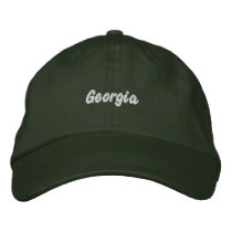 Georgia Hat embroidered hats