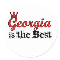 Georgia is the Best Stickers by USAstates Georgia is the Best Stickers