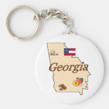 Georgia Keychain