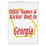Georgia - Kickin' Butt Cards