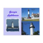 Georgia Lighthouses Postcards