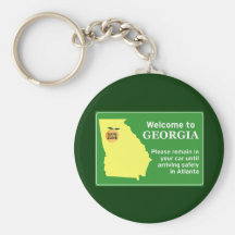 Georgia Llavero Personalizado