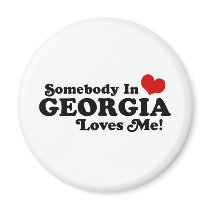 Georgia Refrigerator Magnet