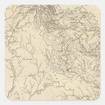 Georgia Map by Arrowsmith Stickers