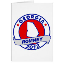 Georgia Mitt Romney Greeting Card