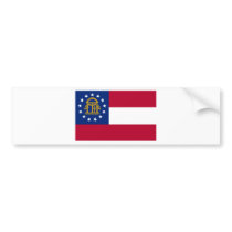 Georgia  Official State Flag bumper stickers