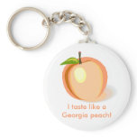 Georgia peach key chains