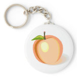 Georgia peach keychains