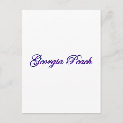 Georgia Peach Postcards