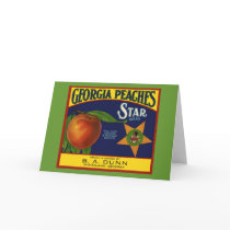 Georgia Peaches cards by FRUITLOOPY Georgia Peaches cards