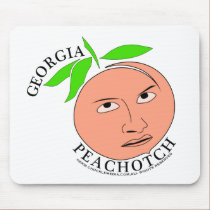 GEORGIA PEACHOTCH_MOUSE PAD mousepads by CHUCKLEMEDIA GEORGIA PEACHOTCH_MOUSE PAD mousepads