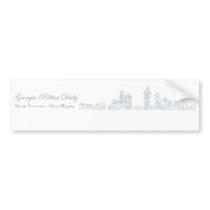 Georgia Politics Daily Bumper Sticker bumper stickers