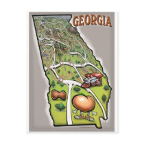 Georgia Post Card
