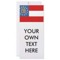 GEORGIA rack cards by flagshirts GEORGIA rack cards