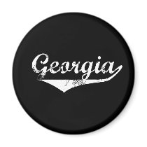 Georgia Revolution Style magnets