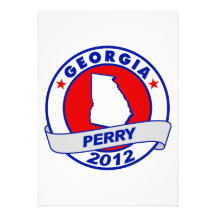 Georgia Rick Perry Custom Invitations