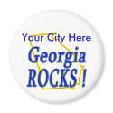 Georgia Rocks ! magnets by TShirtDotCom Georgia Rocks ! magnets