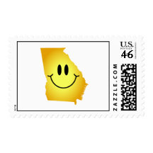 Georgia Smiley Face Postage