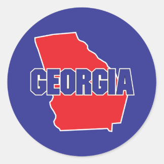 State Of Georgia Stickers 