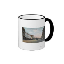 Georgia Street View with Street Car Mugs