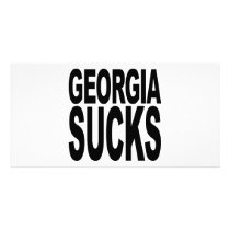 Georgia Sucks photo cards by MyShirtSucks Georgia Sucks photo cards