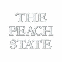 GEORGIA THE PEACH STATE embroidered shirts by mcpressure GEORGIA THE PEACH STATE embroidered shirts