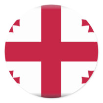 Georgian Republic Flag Stickers