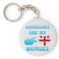 Georgians are my Homies Keychain
