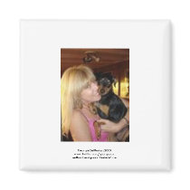 GeorgieGirlRocks Fridge Magnet