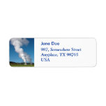 Geothermal instalations return address label