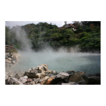 Geothermal Valley, (Hell Valley), Beitou, Taipei posters by photoslot Geothermal Valley, (Hell Valley), Beitou, Taipei posters