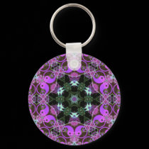 GeoYinYang Keychain