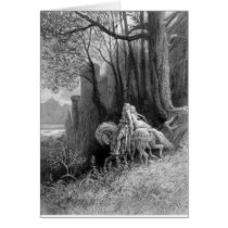 Geraint and Enid Ride Away Card