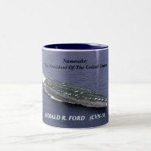 GERALD R. FORD   (CVN-78) COFFEE MUGS