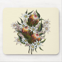 Geraldton Wax, Flannel Flowers, Banksia Mouse Pads
