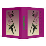 Geranium 3 Ring Binder