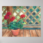 Geranium Fine Art Print