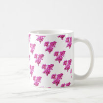 Geranium Heart mugs