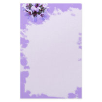 Geranium stationery