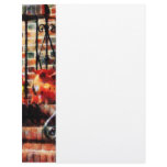 Geraniums and a Pig Personalized Letterhead